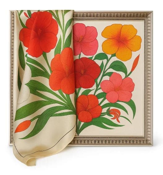 A Silk Scarf Design Workshop